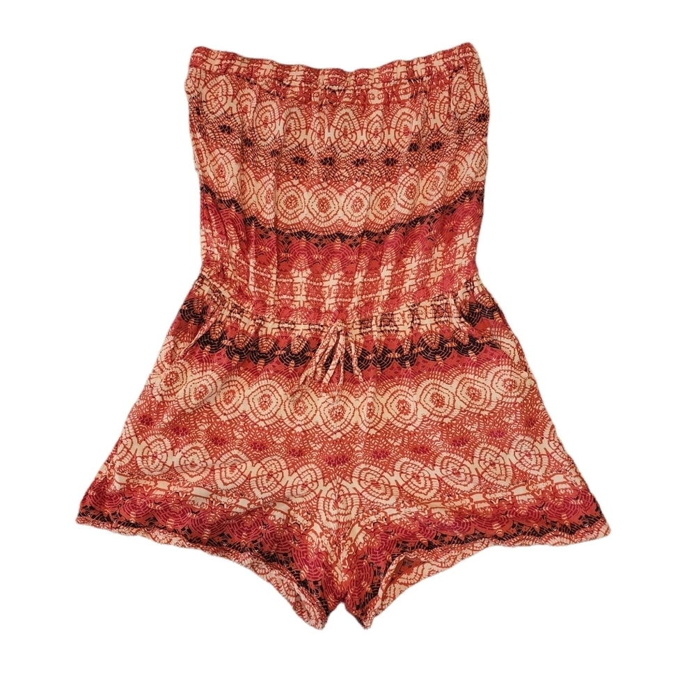 Angie strapless‎ romper